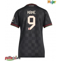 Camiseta Bayern Munich Harry Kane #9 Tercera Equipación para mujer 2025-26 manga corta